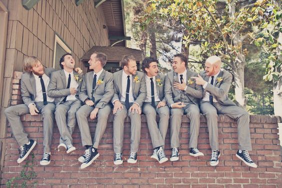 Our Guide on How to Wear Converse Trainers on your Wedding Day